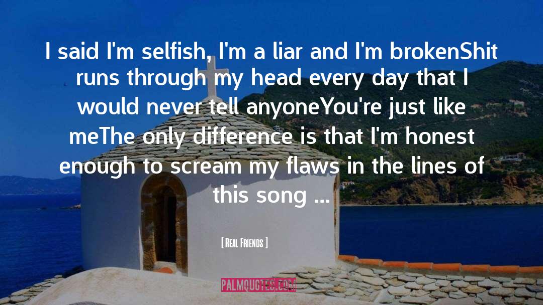 Song Lyrics quotes by Real Friends