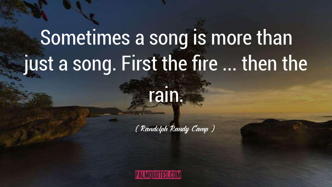 Song Meaning quotes by Randolph Randy Camp