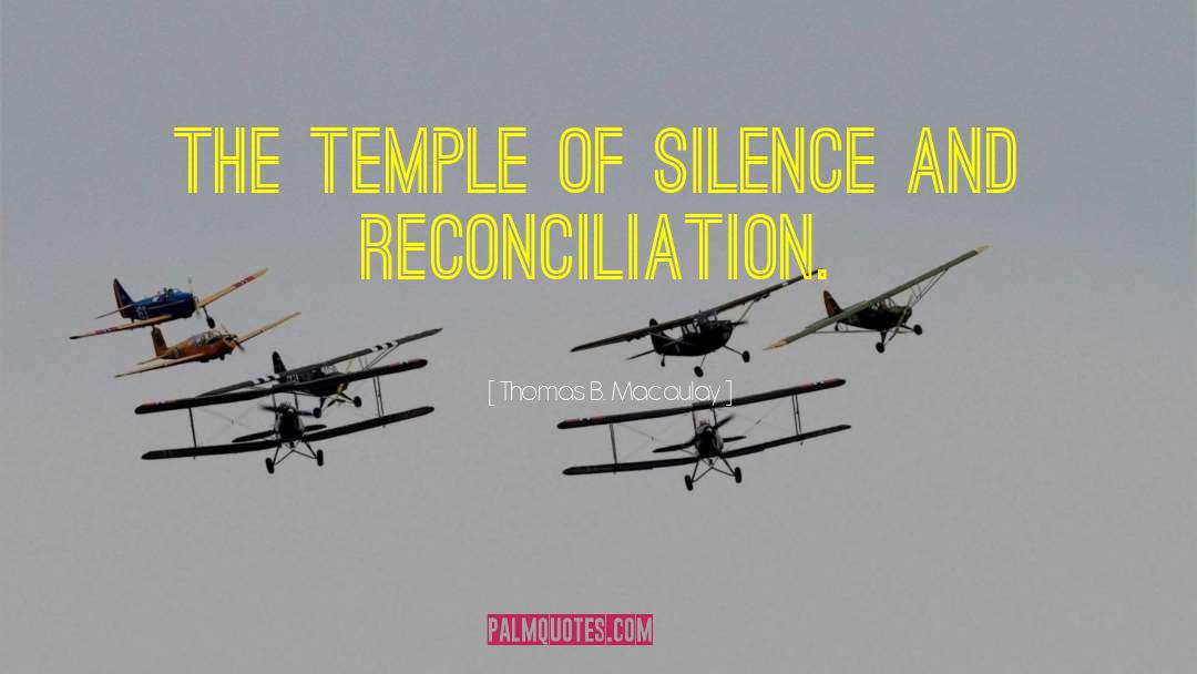 Song Of Silence quotes by Thomas B. Macaulay