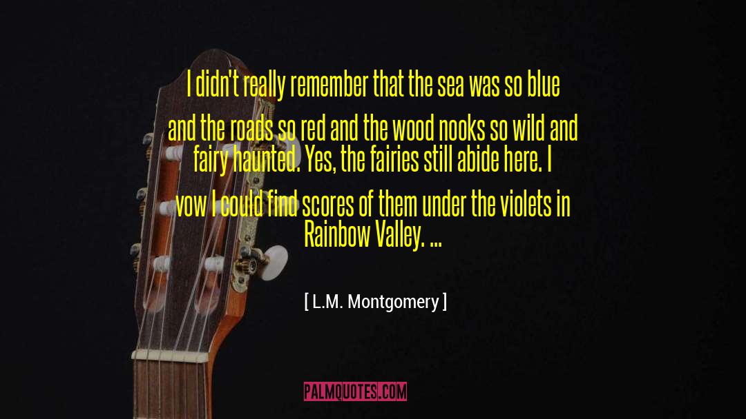 Song Of The Valley quotes by L.M. Montgomery