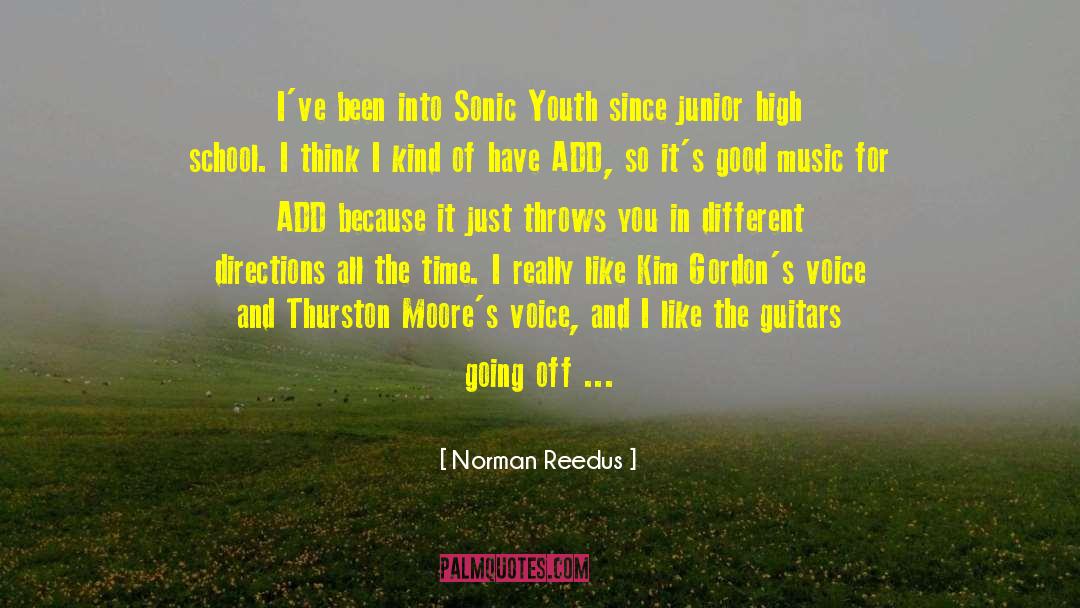 Sonic Youth quotes by Norman Reedus