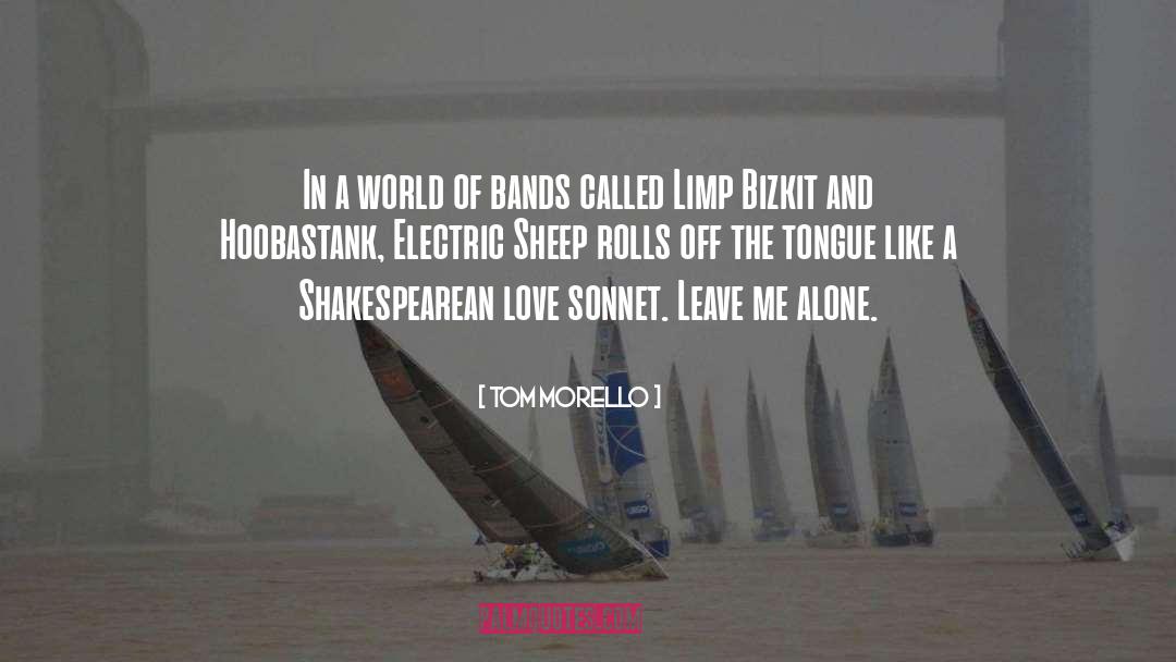 Sonnet 141 quotes by Tom Morello
