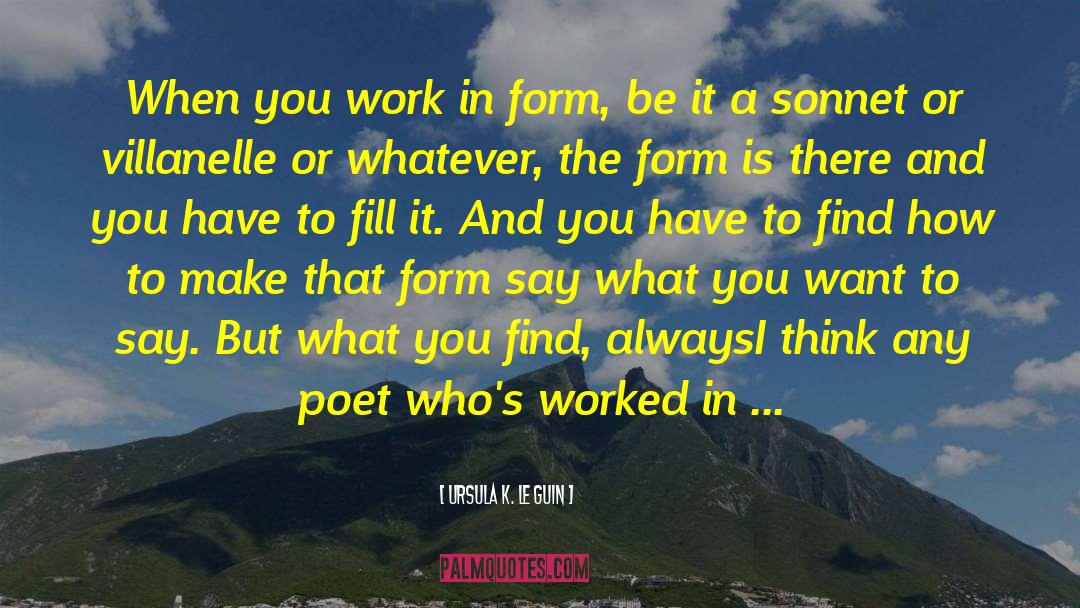 Sonnet 5 quotes by Ursula K. Le Guin