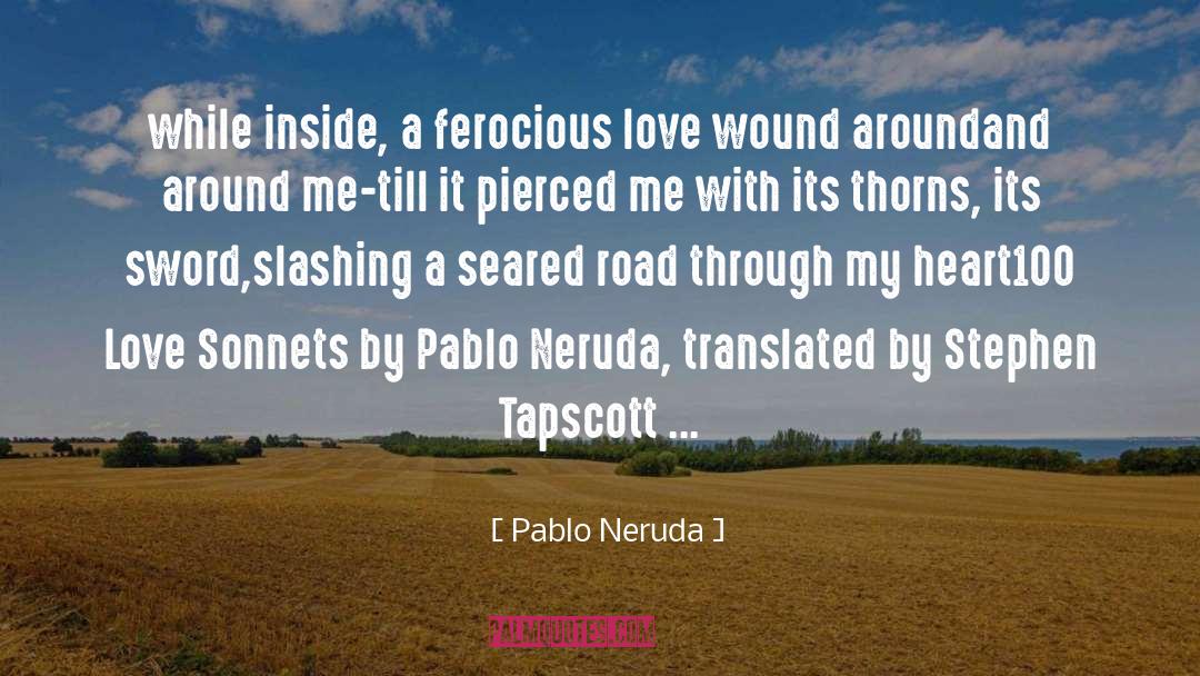 Sonnets quotes by Pablo Neruda