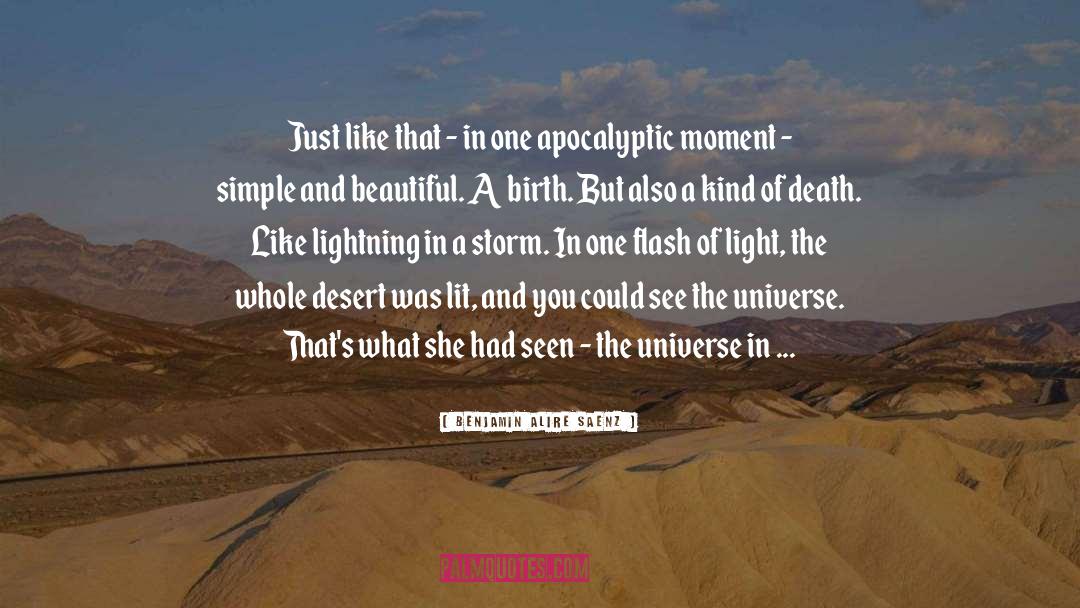 Sonoran Desert quotes by Benjamin Alire Saenz