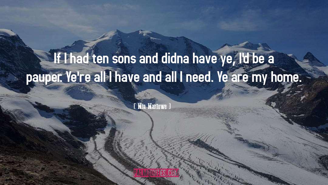 Sons And Fathers quotes by Mia Marlowe