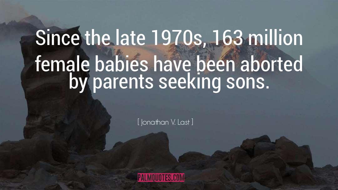 Sons quotes by Jonathan V. Last