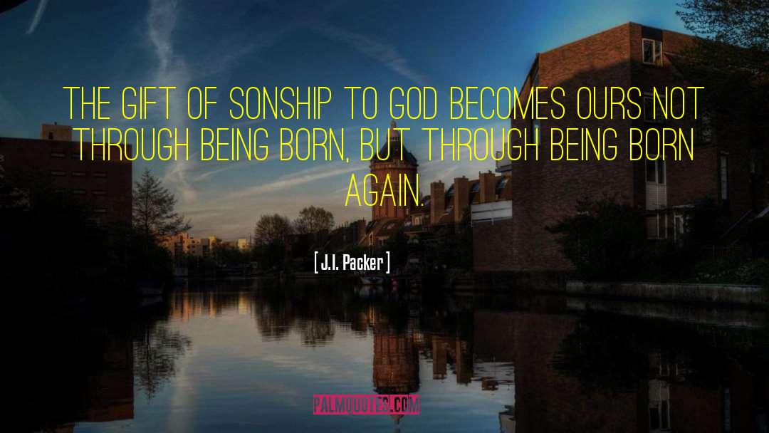 Sonship quotes by J.I. Packer