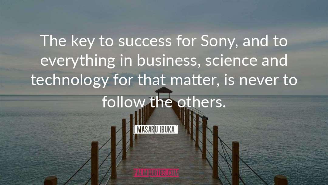 Sony quotes by Masaru Ibuka