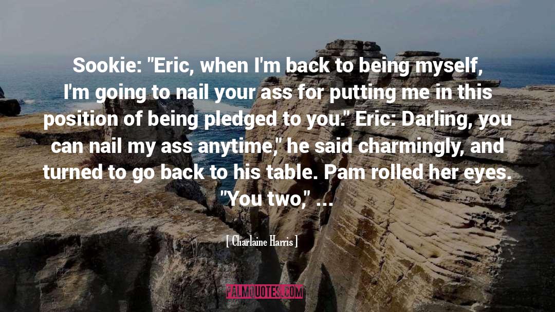 Sookie Eric quotes by Charlaine Harris