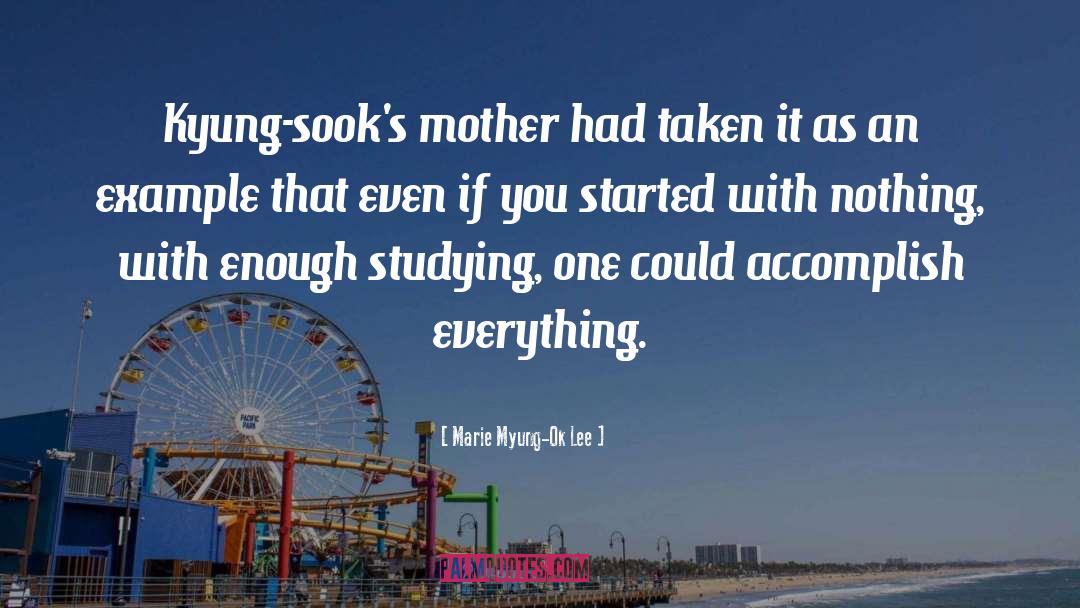 Sooks Ridgewood quotes by Marie Myung-Ok Lee