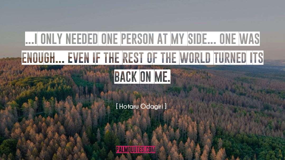 Soothed Person quotes by Hotaru Odagiri
