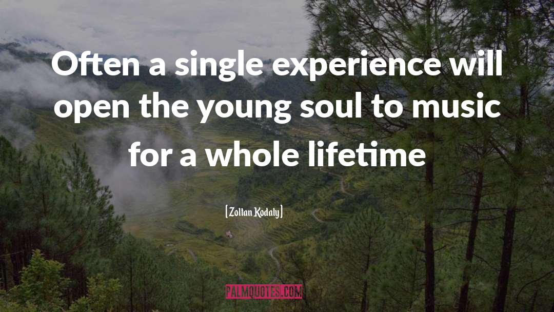 Soothing Music For The Soul quotes by Zoltan Kodaly