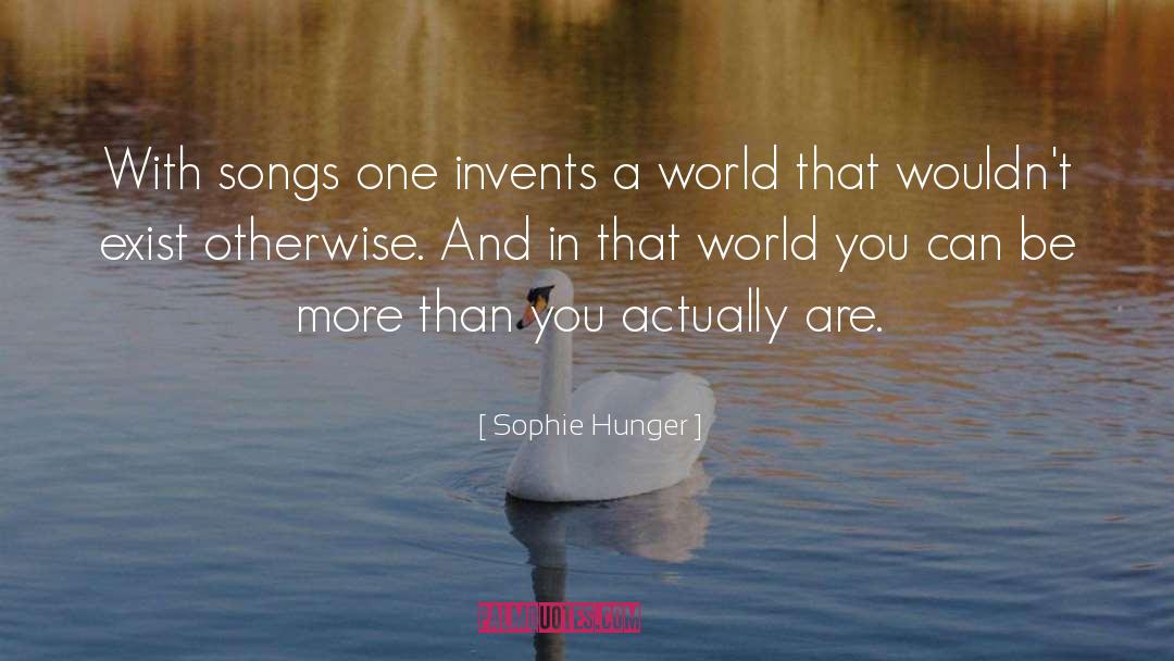 Sophie Bernstein quotes by Sophie Hunger