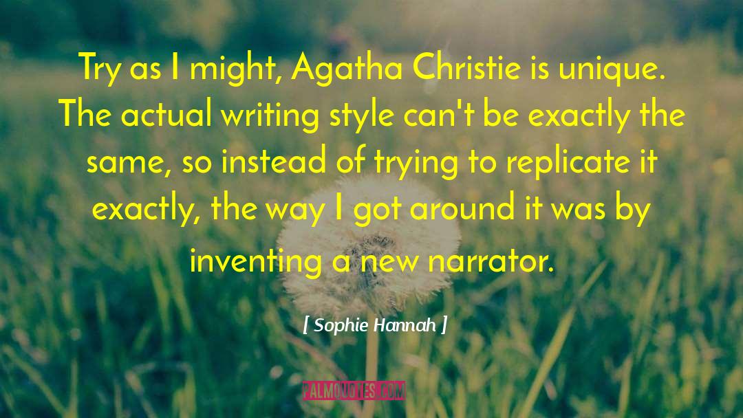 Sophie Hatter quotes by Sophie Hannah