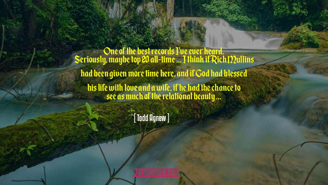 Sophie Todd quotes by Todd Agnew