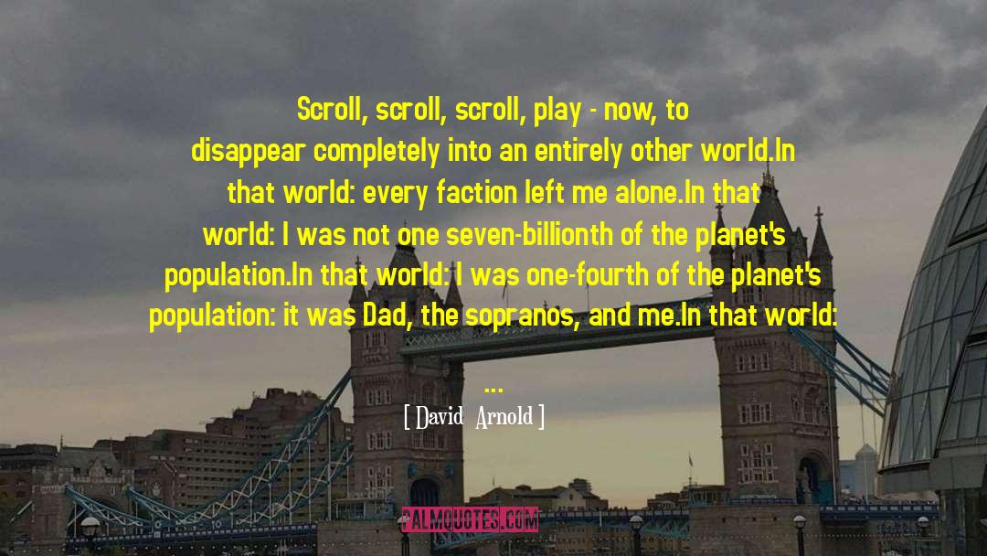 Sopranos Commendatori quotes by David  Arnold