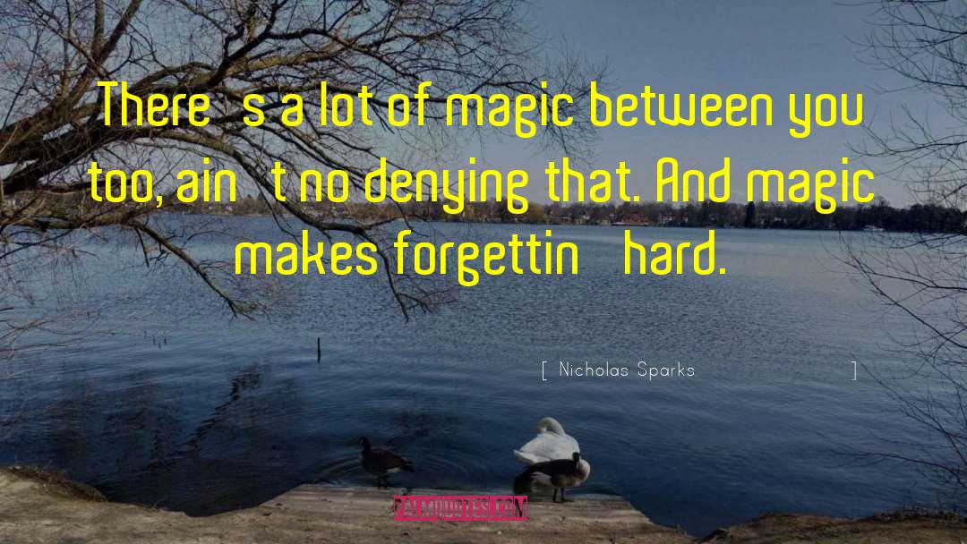 Sorcerers Of The Magic Kingdom quotes by Nicholas Sparks