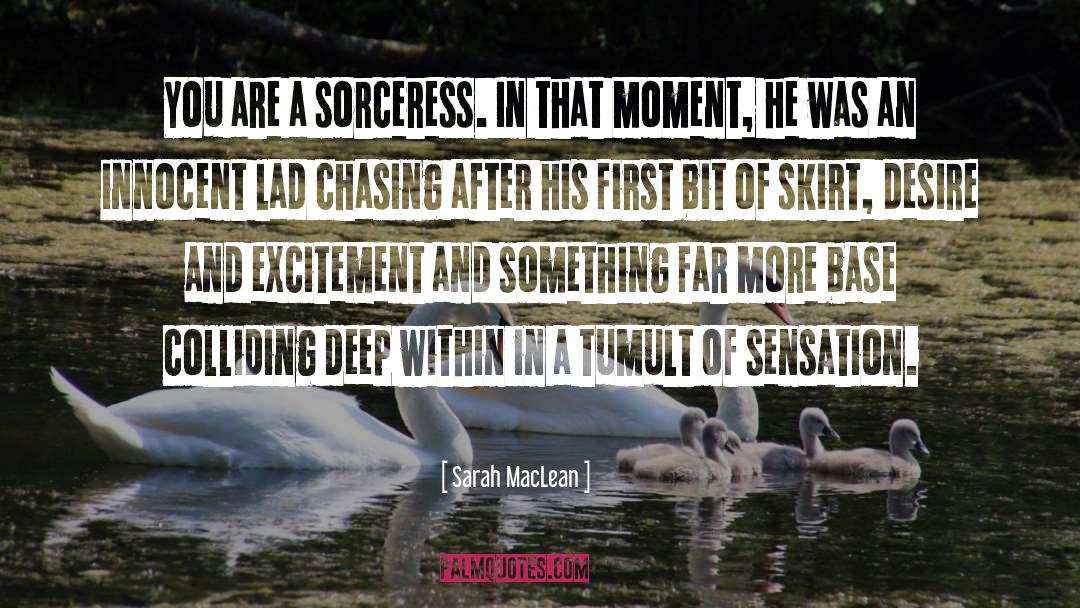 Sorceress quotes by Sarah MacLean