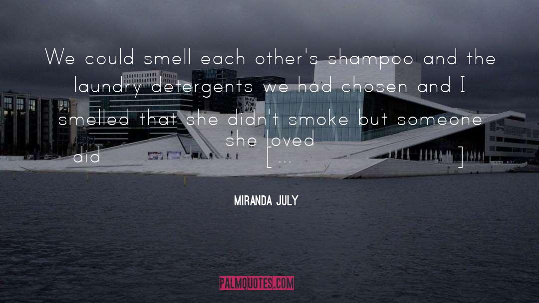 Sorciere Shampoo quotes by Miranda July
