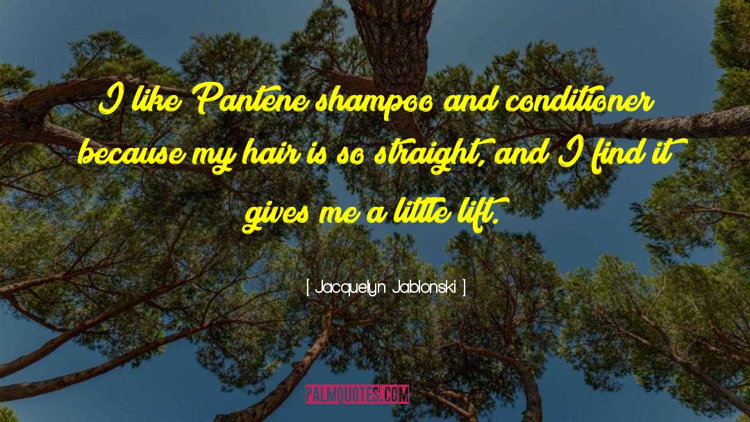 Sorciere Shampoo quotes by Jacquelyn Jablonski