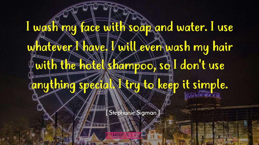 Sorciere Shampoo quotes by Stephanie Sigman