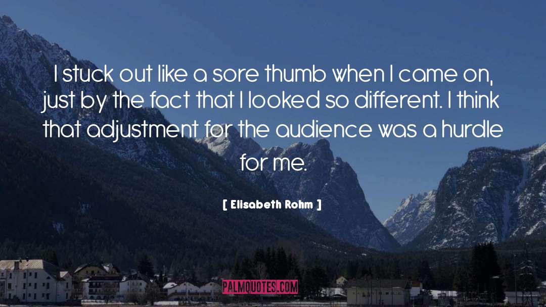 Sore quotes by Elisabeth Rohm