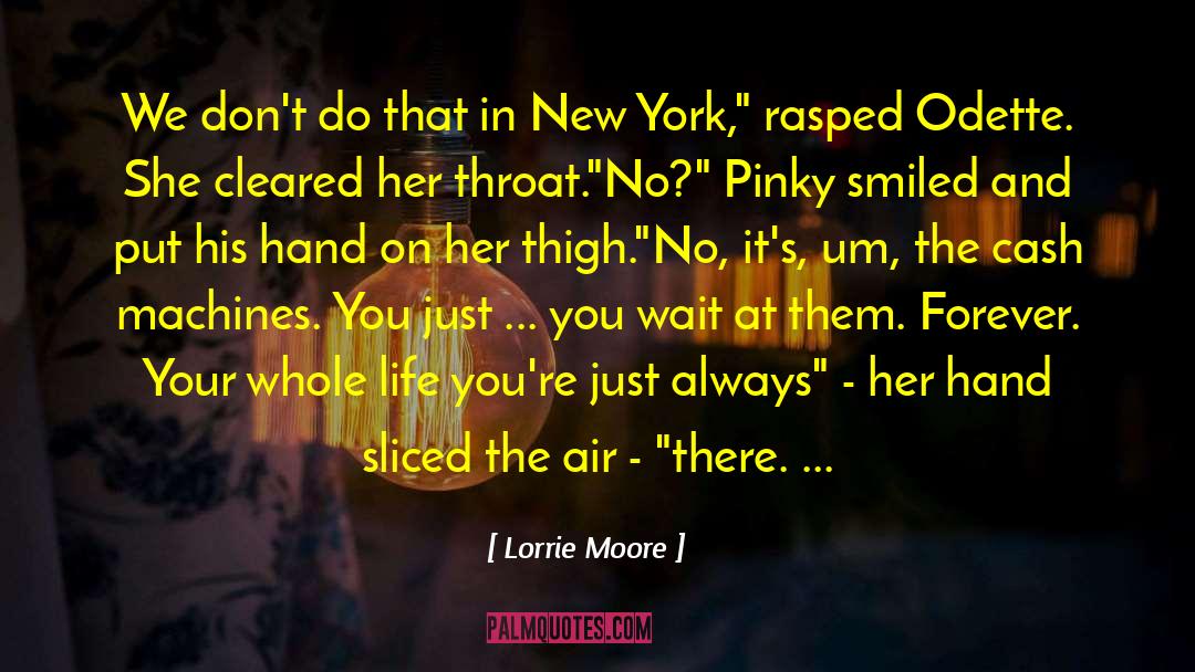 Sore Throat quotes by Lorrie Moore