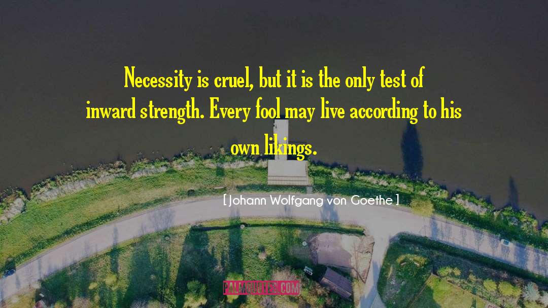 Sorrow Strength quotes by Johann Wolfgang Von Goethe