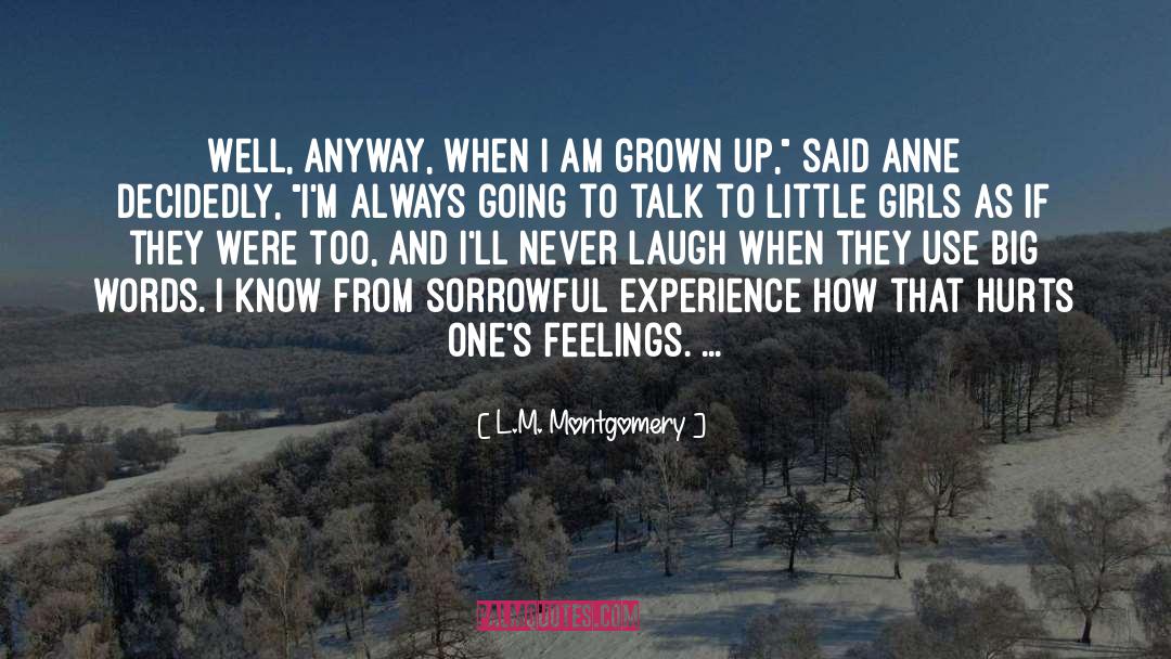 Sorrowful quotes by L.M. Montgomery
