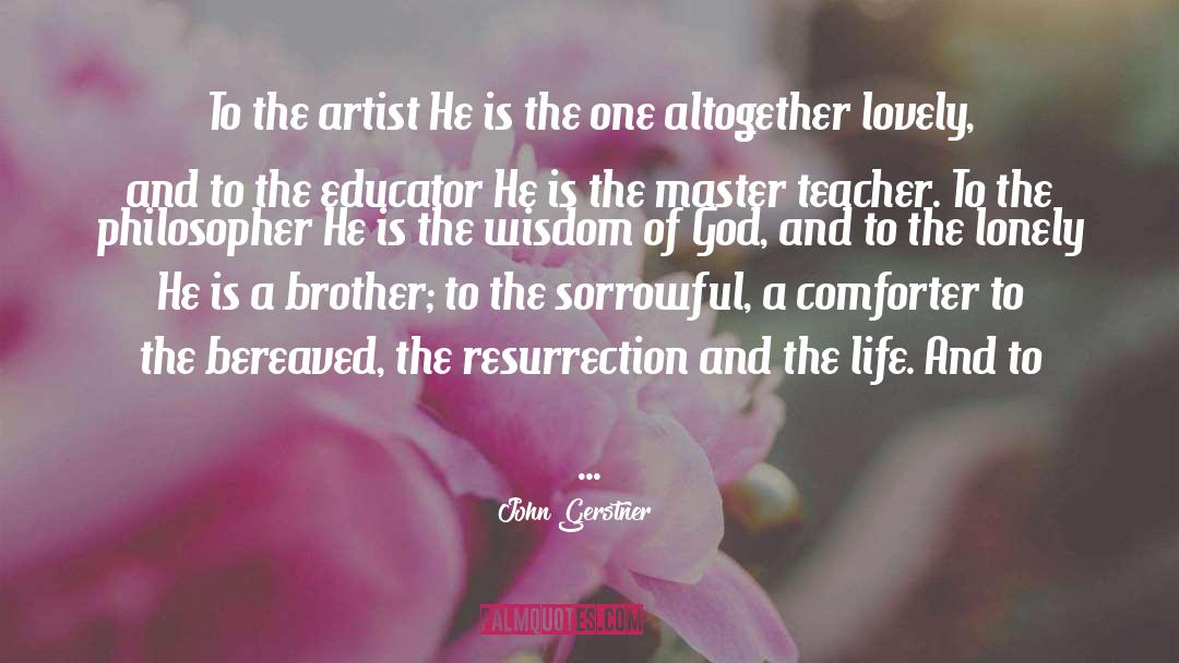 Sorrowful quotes by John Gerstner