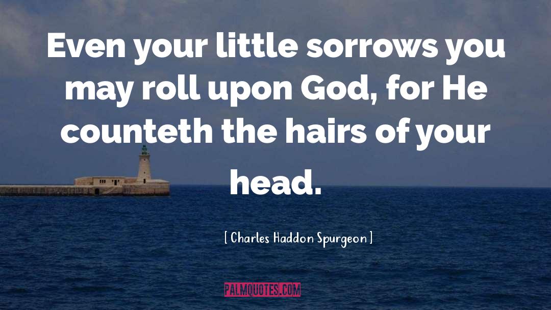 Sorrows quotes by Charles Haddon Spurgeon
