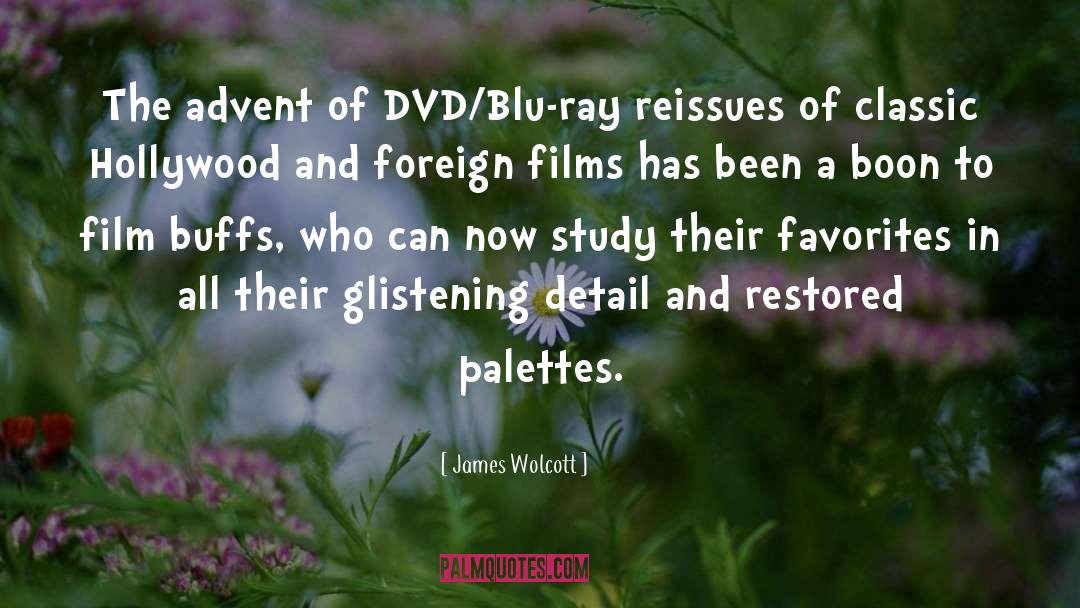 Sortie Dvd quotes by James Wolcott