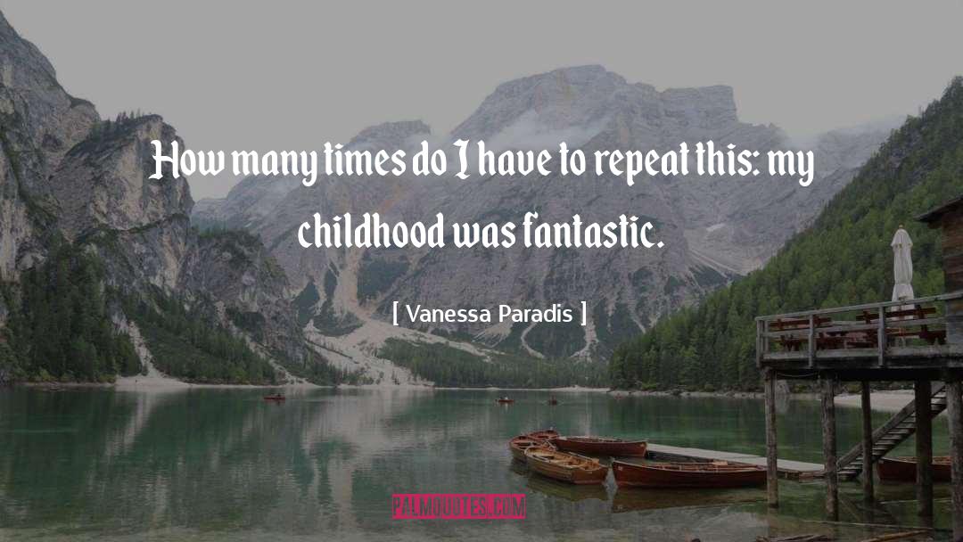 Soseh Zamani quotes by Vanessa Paradis