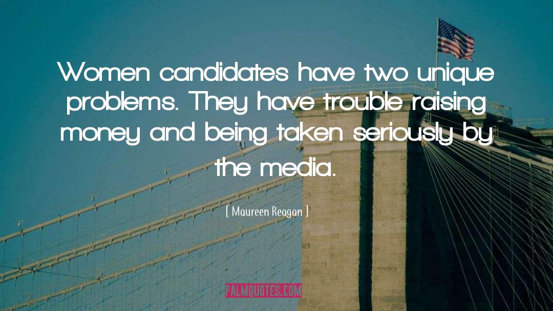 Sosical Media quotes by Maureen Reagan