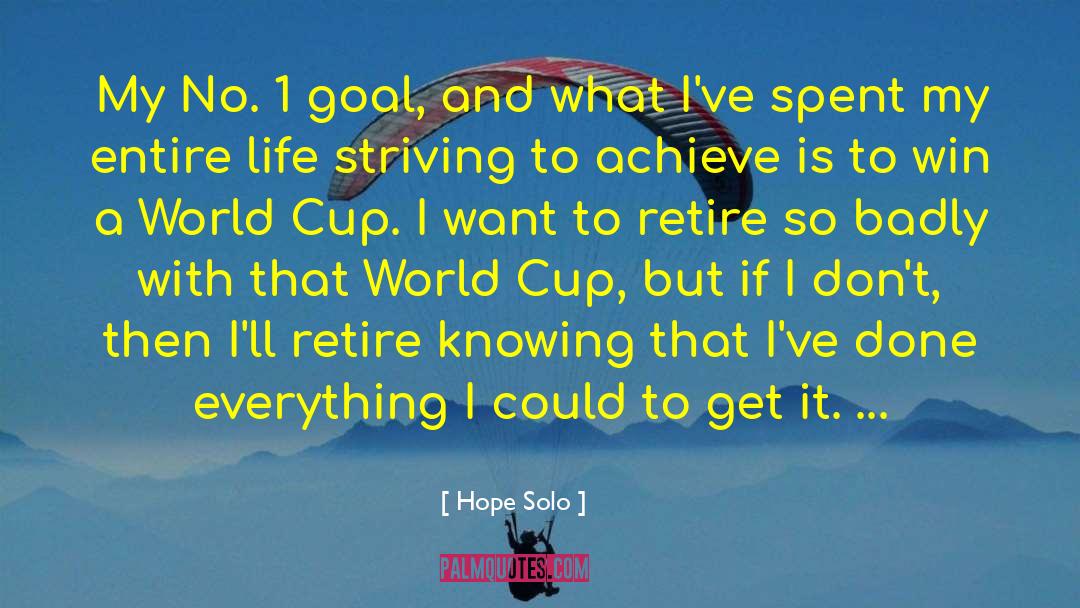 Sottotono Solo quotes by Hope Solo