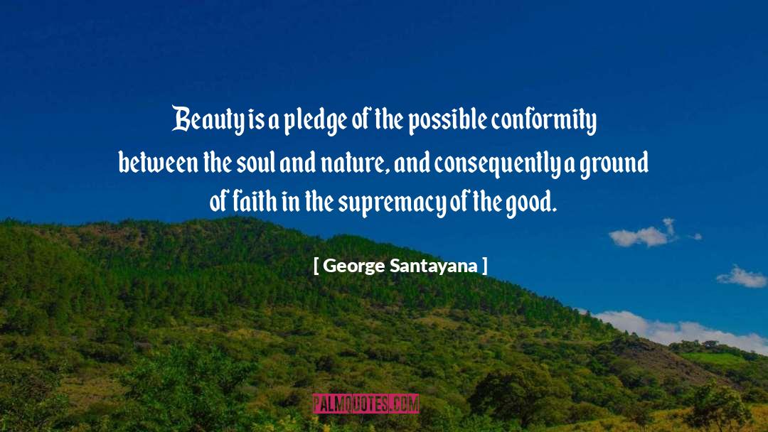Soul And Nature quotes by George Santayana
