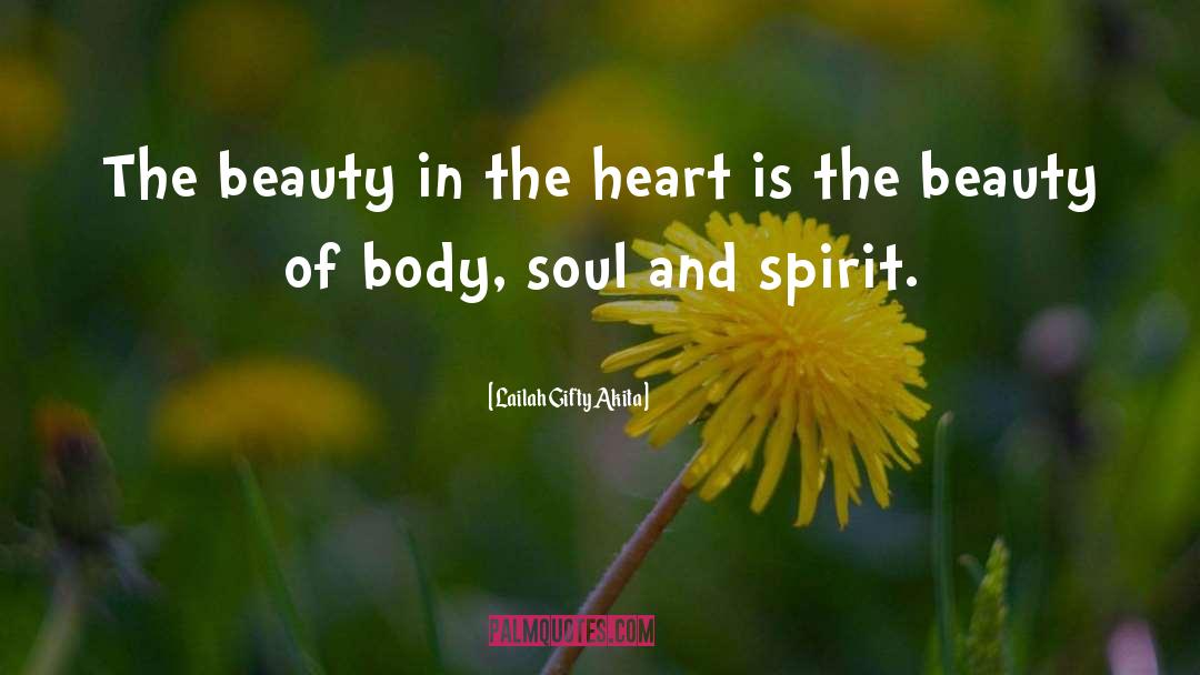 Soul And Spirit quotes by Lailah Gifty Akita