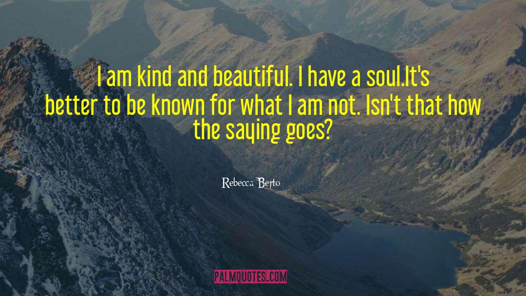 Soul Awakening quotes by Rebecca Berto
