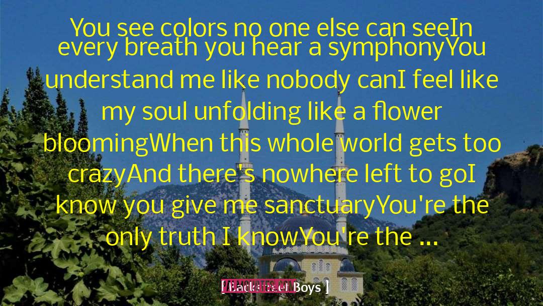 Soul Blooming Like Spring quotes by Backstreet Boys