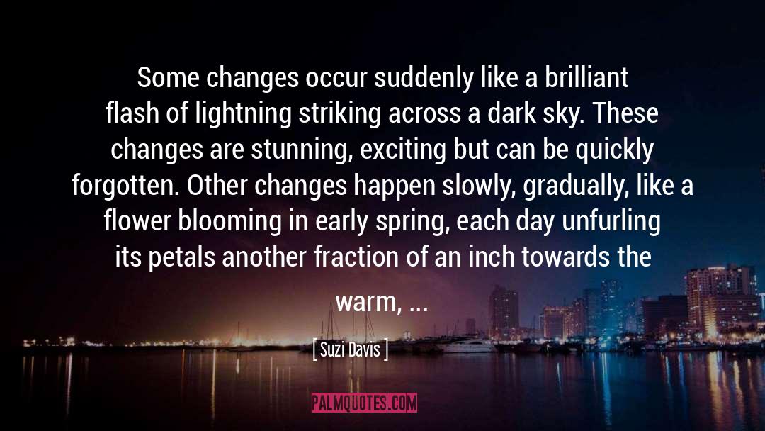 Soul Blooming Like Spring quotes by Suzi Davis