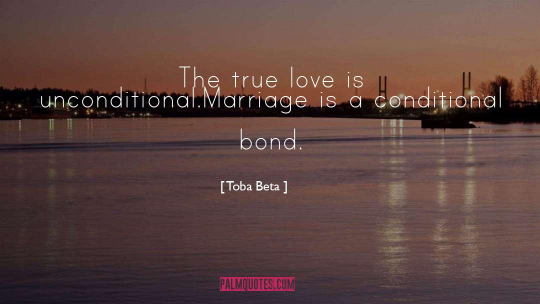 Soul Bond Marriage quotes by Toba Beta