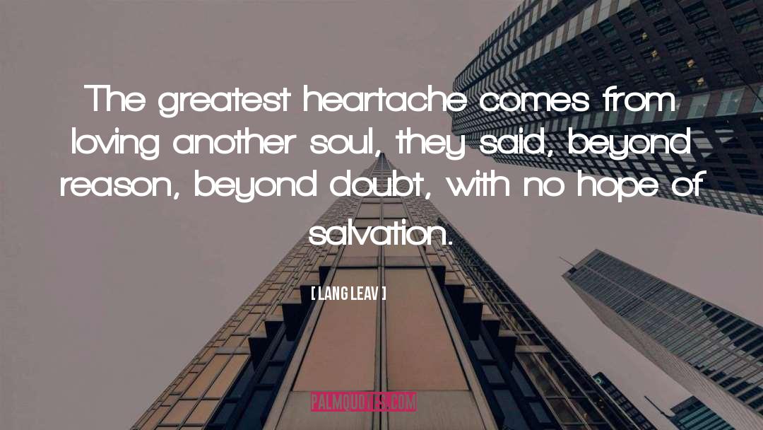 Soul Connection quotes by Lang Leav