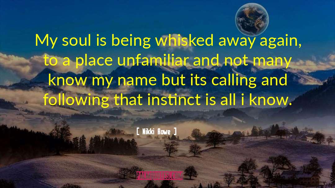 Soul Connection quotes by Nikki Rowe