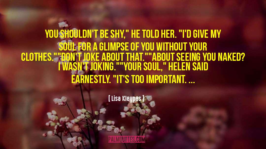 Soul Essence quotes by Lisa Kleypas