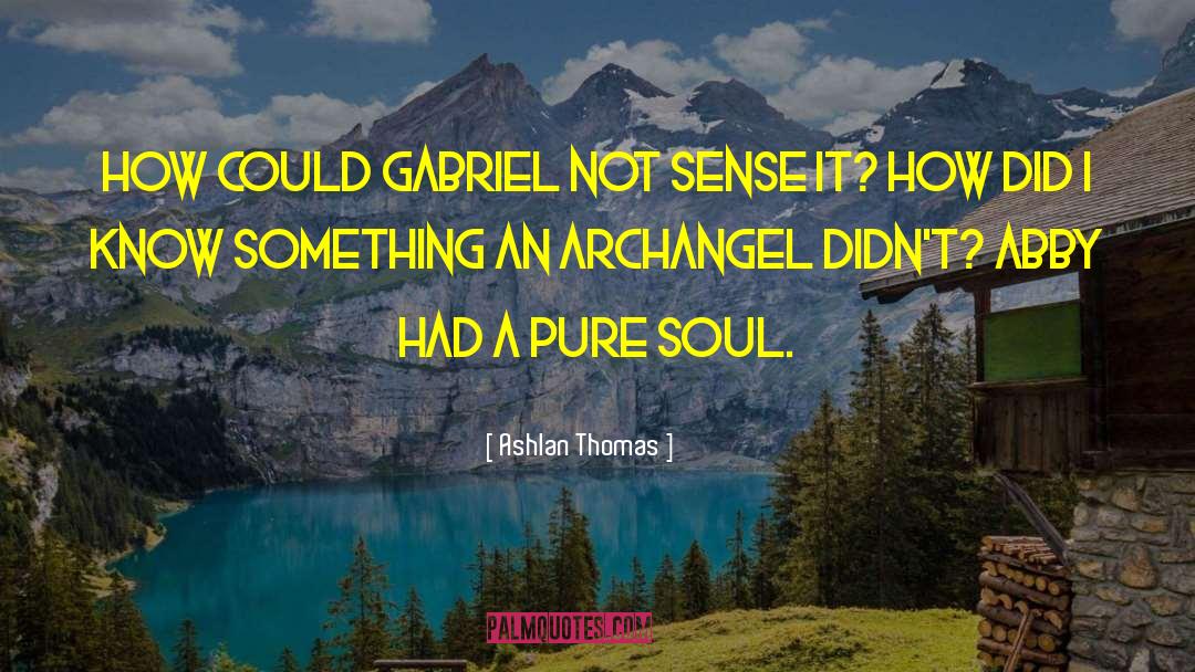Soul Gazing quotes by Ashlan Thomas