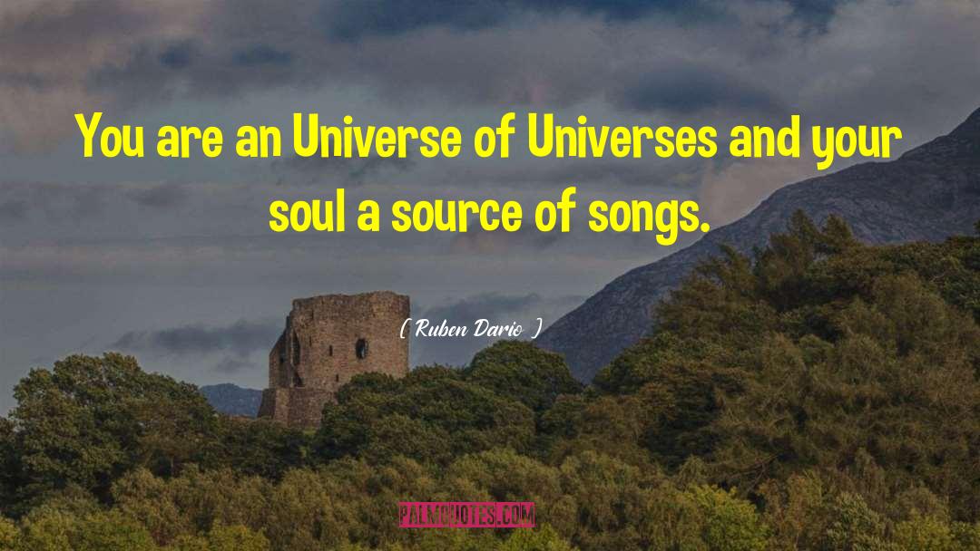 Soul Gifts quotes by Ruben Dario