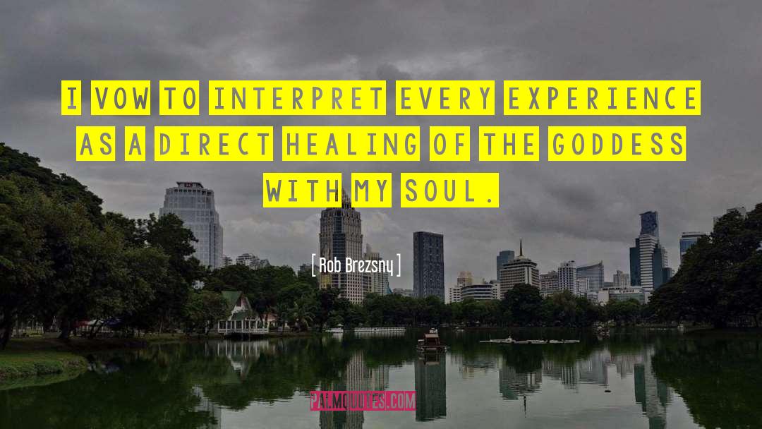 Soul Healing quotes by Rob Brezsny