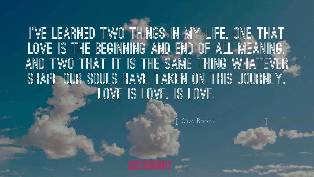Soul Journey quotes by Clive Barker