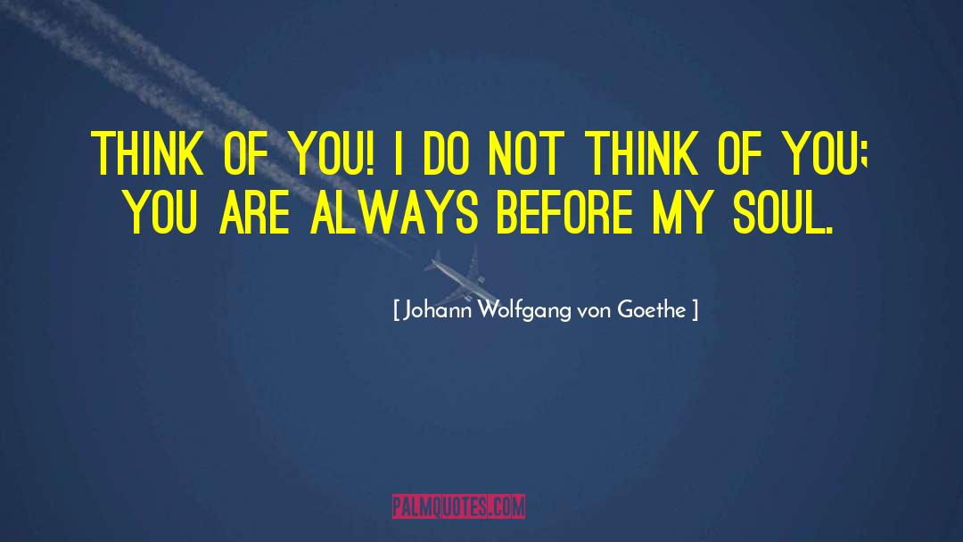 Soul Love quotes by Johann Wolfgang Von Goethe